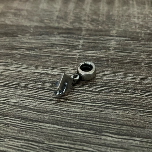 Pandora Silver Bracelet Charm Key Design - Picture 1 of 2
